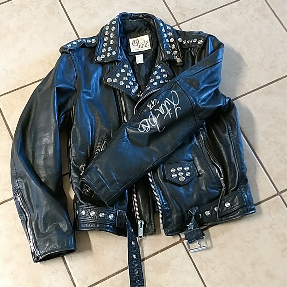 Real leather jacket